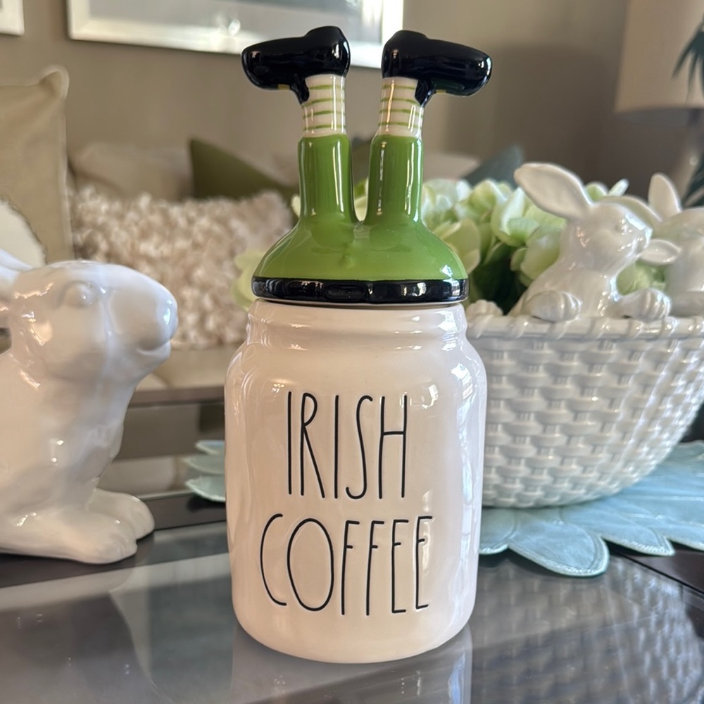 Rae Dunn Irish Coffee Canister